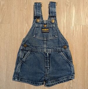 Vintage OshKosh B'gosh Kids Overalls 2T Vestback Made In USA